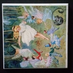 Dancing Fairy Ring Art Tile
